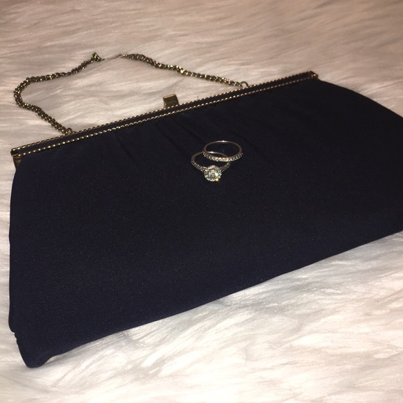 Perfect 3 Pocket Clutch Black main image 1